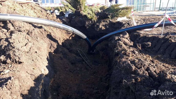 Горизонтальное бурение прокол под дорогой