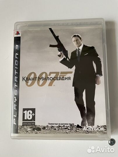 Диски на ps3 Квант Милосердия 007