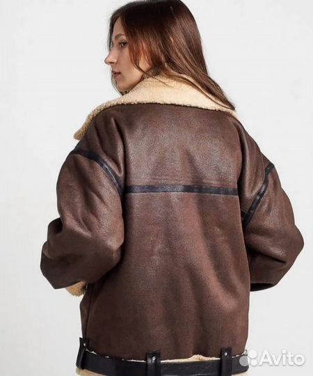 Дубленка авиатор