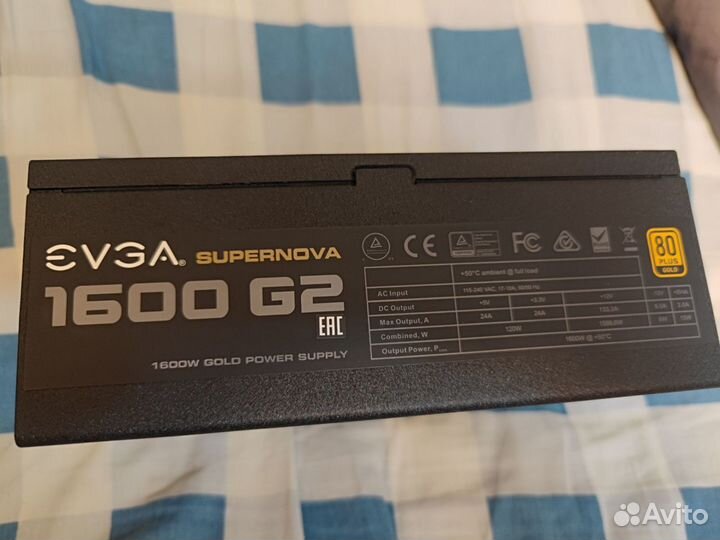 Evga supernova 1600 w G2 gold блок питания