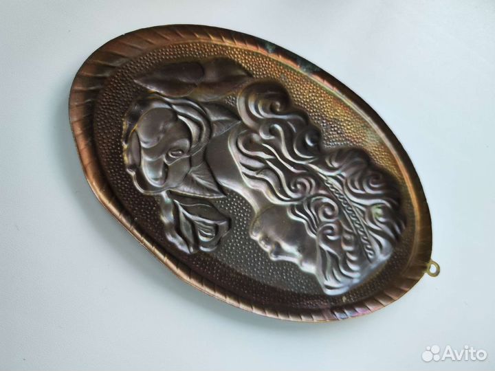 Чеканка медная СССР