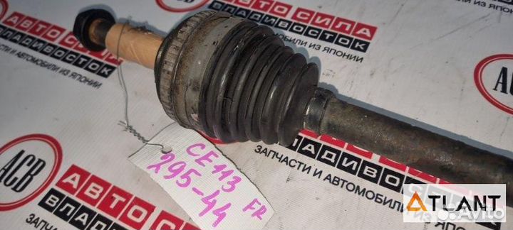 Привод передний правый toyota corolla