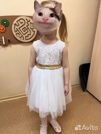 Платье для девочки 98