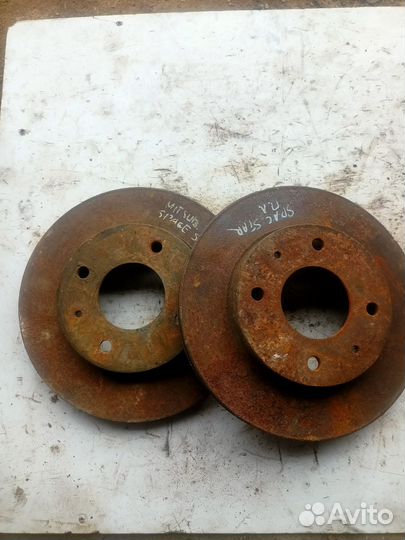 Диски тормозные передние Mitsubishi Space Star