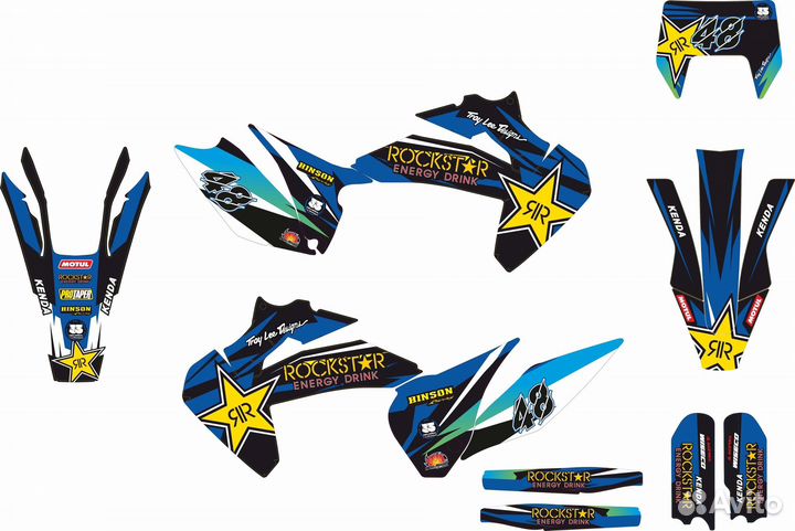 Наклейки на motoland xt250hs, motoland xt300hs