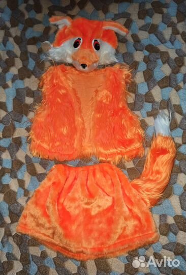 Костюм лисички прокат