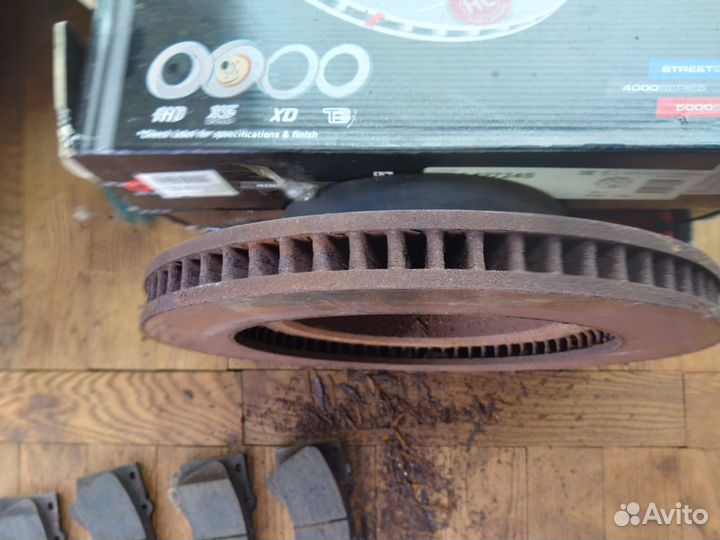 Тормозные диски Toyota land cruiser 200