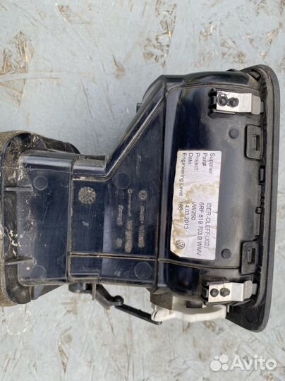 Дефлектор воздушный левый volkswagen polo 5