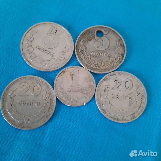 Монеты монголии