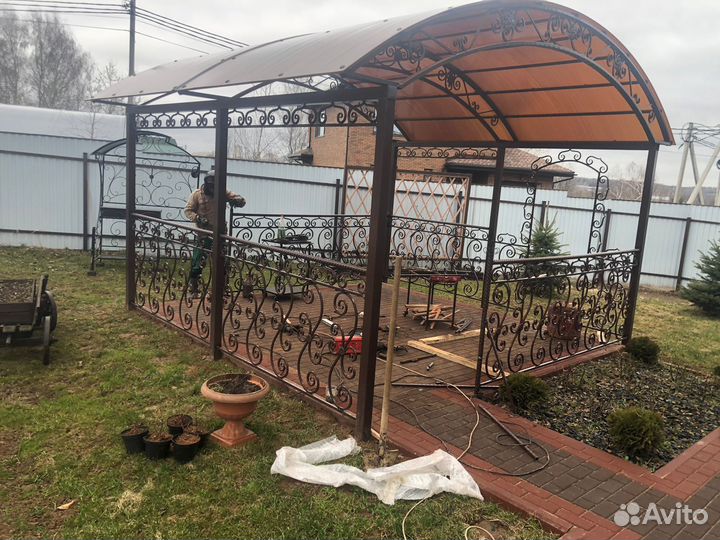 Заборы из профнастила