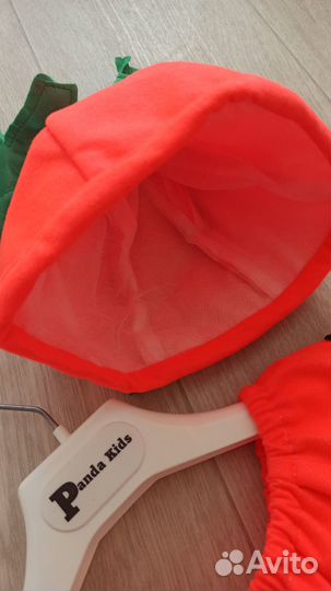 Костюм новогодний Морковка, 116-128 размер