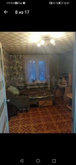 Комната 17,5 м² в 2-к., 2/10 эт.