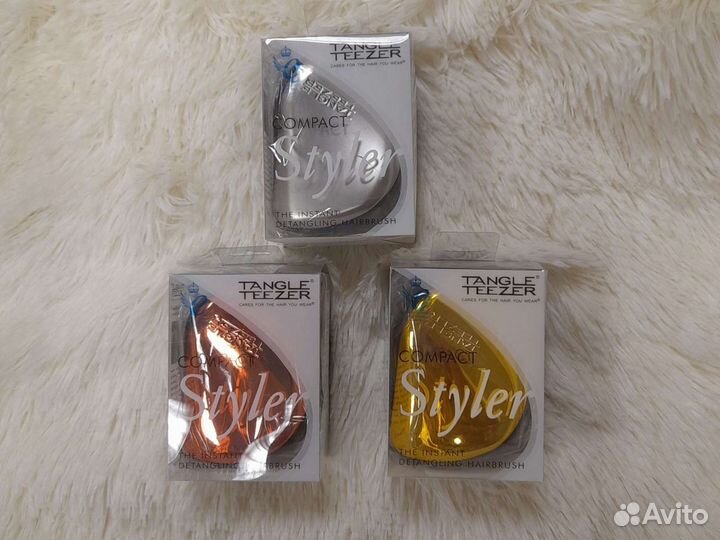 Массажная расческа компактная tengle teezer