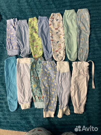 Вещи пакетом на мальчика с рождения до 3-4 месяцев