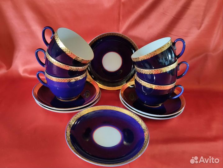 Чайные пары лфз cobalt СССР