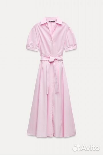 Платье Zara розовое - M