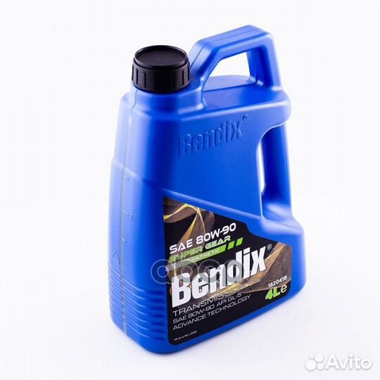 Масло трансмиссионное 4л. синтетика bendix super
