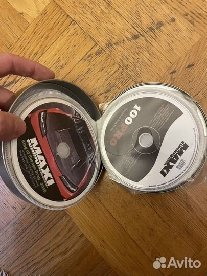 Dvd и cd диски из журнала Maxi tuning