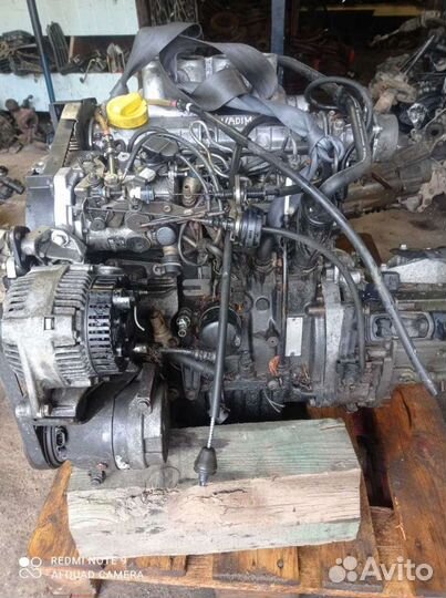 Двигатель Рено Сценик 1,9TDI c 97-04г. F8Q