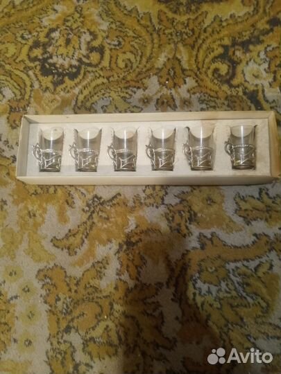 Набор рюмок 6 штук СССР