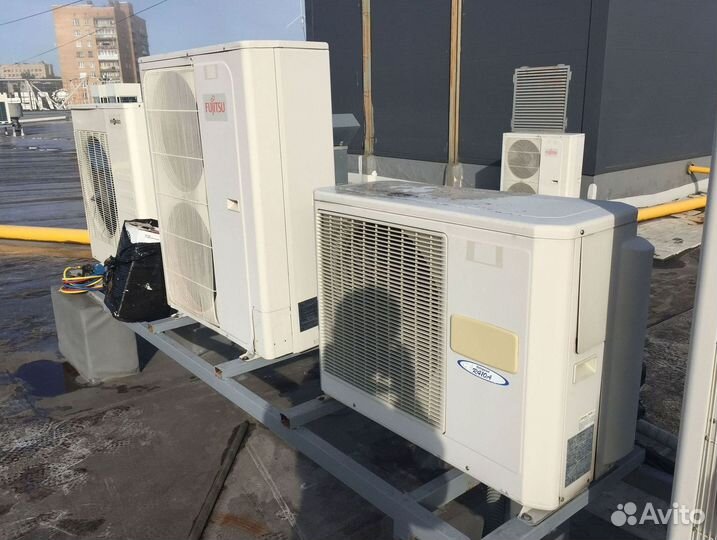 Сплит система с установкой