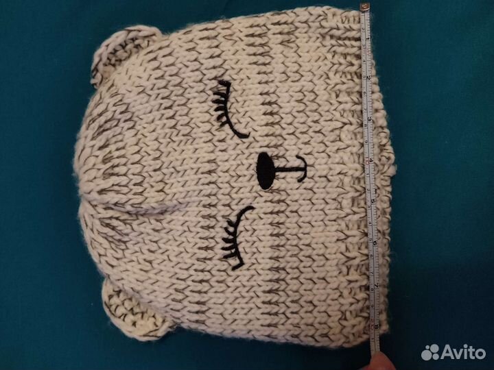 Шапка мишка с ушками с флисом 40-42 см Gee Jay