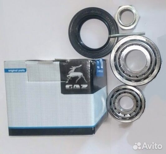 Подшипники ступицы колеса переднего ГАЗель 2 шт. О
