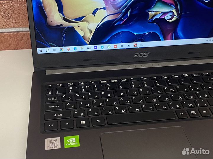 Игровой ноутбук Acer i3-10gen\12gb\mx350-2gb\ssd25