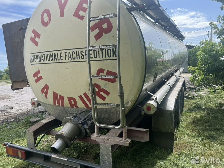 Полуприцеп химическая цистерна Magyar SR3MEB, 1992