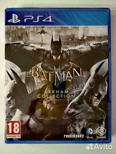 Batman: Arkham Collection PS4 рус суб