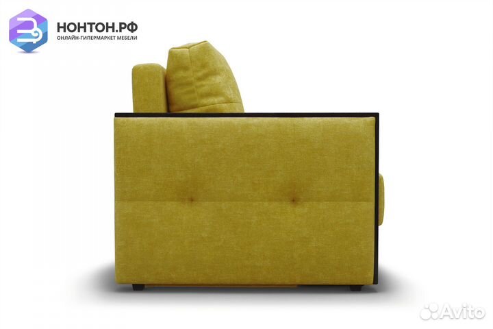 Кресло еврокнижка Инсайд горчичное