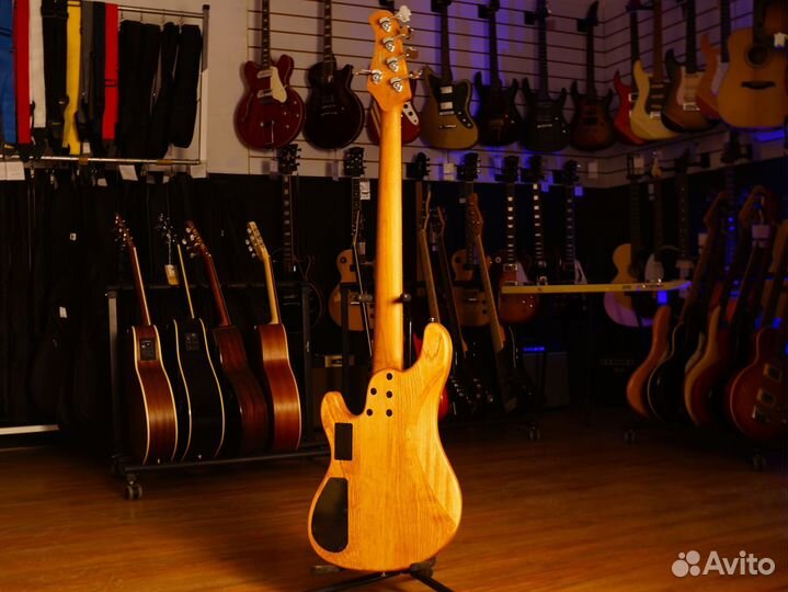 Бас-гитара 5-струнная, чехол Cort GB-Modern-5-opvn