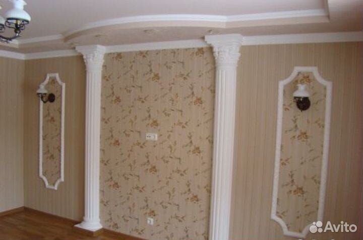 Установка потолочные лепка шпаклёвка