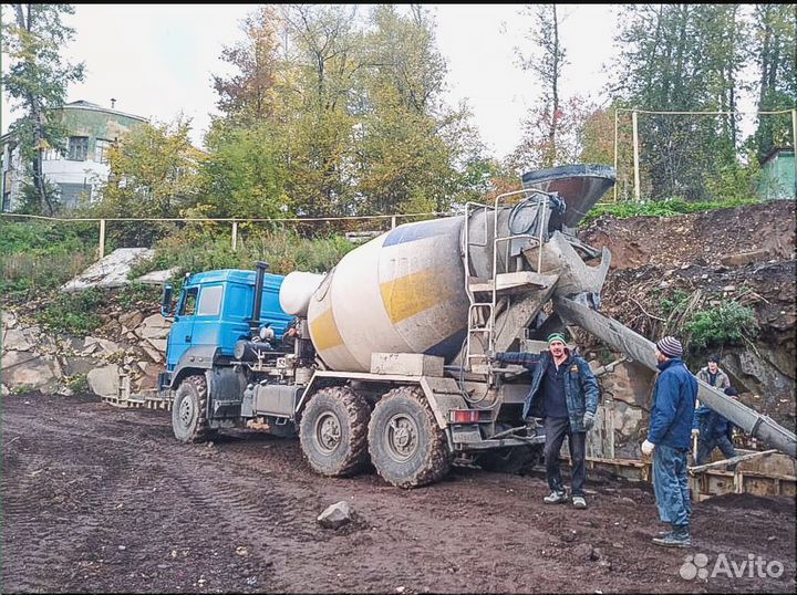 Бетон с доставкой привезем за 2 часа