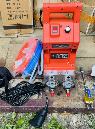 Инъекционный акрилатный насос, двухкомпонентный