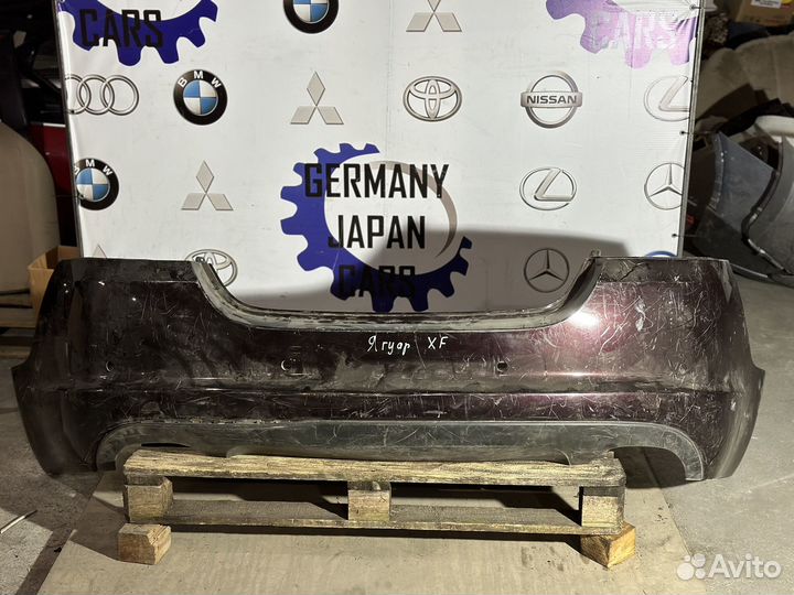 Бампер задний Jaguar xf