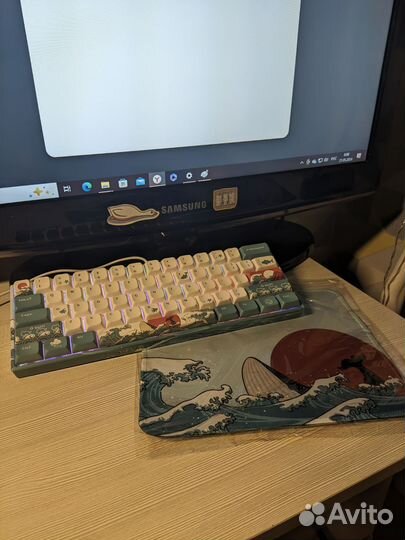 Клавиатура 60% xvx m61 + коврик