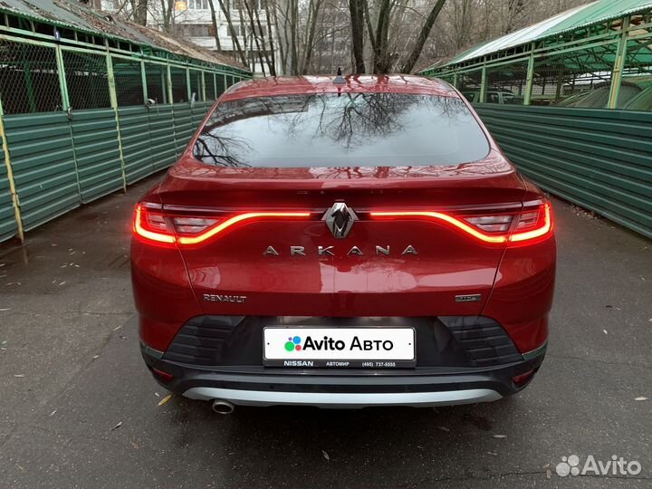 Renault Arkana 1.3 CVT, 2019, 69 900 км