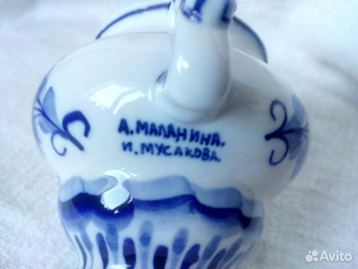 Молочник гжель Набор гжель