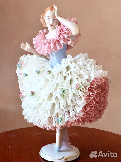 Старинная балерина Ситцендорф 1920-1940гг