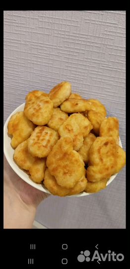Нагетсы куриные золотистые