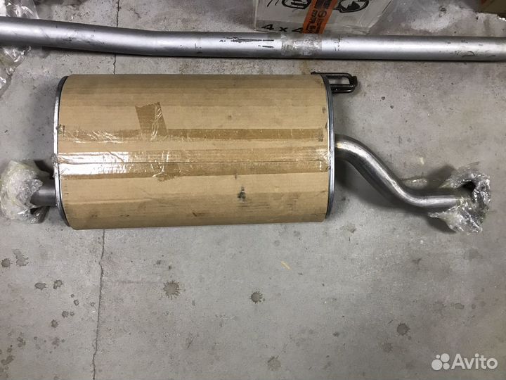 Глушитель (задняя часть) для Hover H3 H5 (завод)