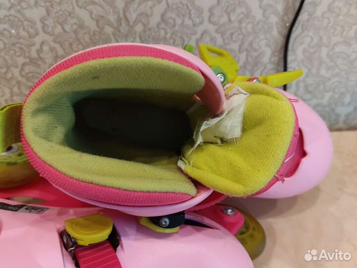 Роликовые коньки детские раздвижные 26-28 oxelo