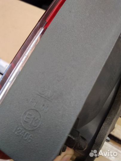 Chevrolet Cruze фонарь оригинал