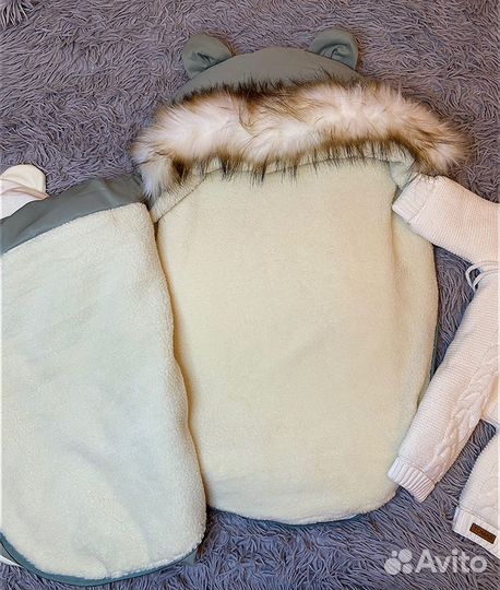 Конверт на выписку зимний