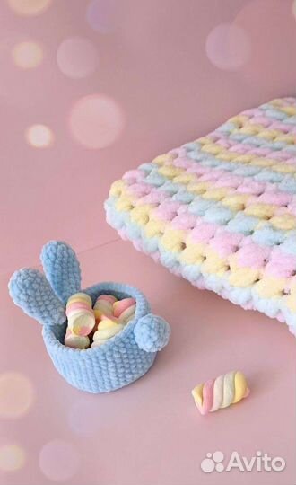 Детский плед ручной работы