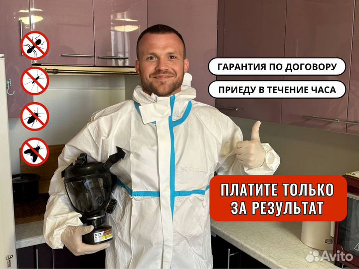 Уничтожение тараканов, клопов, плесени/Дезинфекция