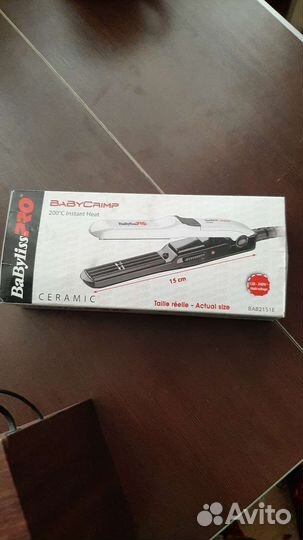 Щипцы гофре babyliss Pro