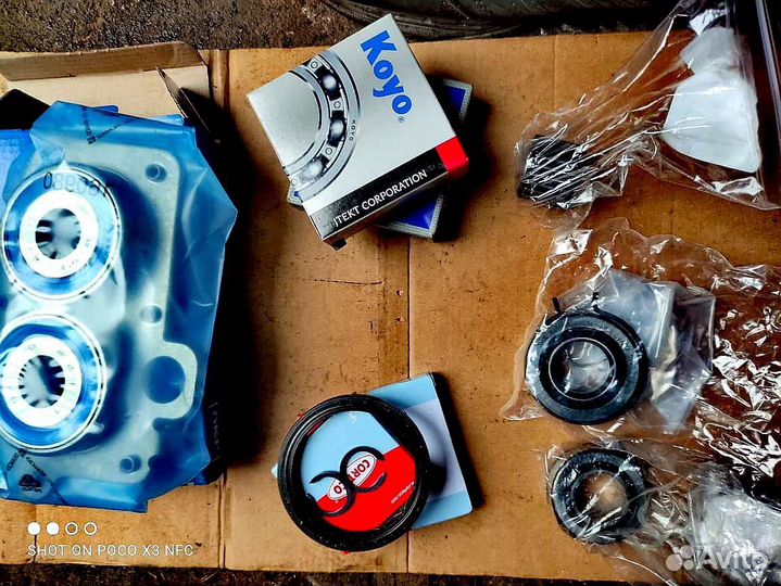 Комплект подшипник 5 ст МКПП Шкода Октавия А5, VW