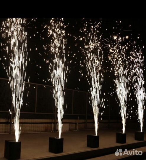 Фонтаны для первого танца/ Спаркуляры